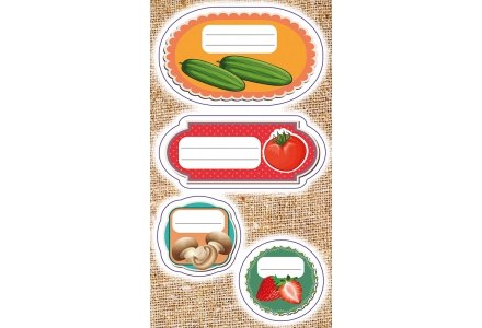 Naklejki na przetwory