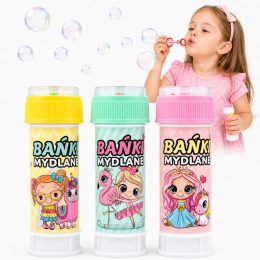 Bańki mydlane dziewczynka 60 ml 1 szt