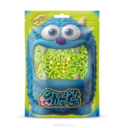 CREEPY WORMS GREEN MAGICZNE ROBACZKI DO SZTUCZEK I GIER KREATYWNYCH 3+