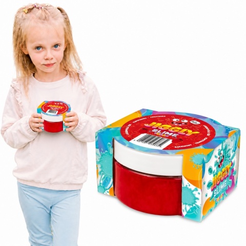 Jiggly Slime Tuban czerwony truskawka 200 g
