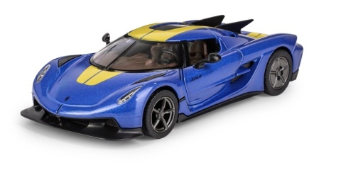 KT 5" Koenigsegg Jesko Absolut (Livery Edition)/blue 1:36