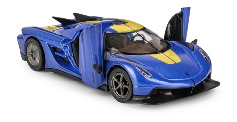 KT 5" Koenigsegg Jesko Absolut (Livery Edition)/blue 1:36