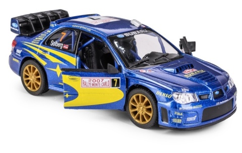 KT 5" Subaru Impreza WRC 2007/blue 1:36