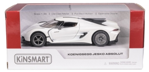 KT 5" Koenigsegg Jesko Absolut/white1:36