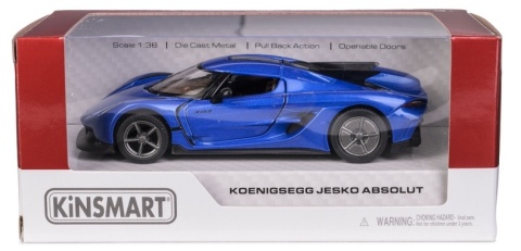 KT 5" Koenigsegg Jesko Absolut/blue 1:36