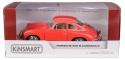 KT 5" PORSCHE 356 B CARRERA 2 RED 1:36