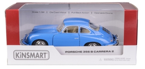KT 5" Porsche 356 B Carrera 2/blue 1:36