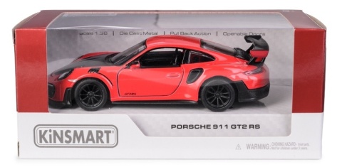 KT 5" Porsche 911 GT2 RS/red 1:36