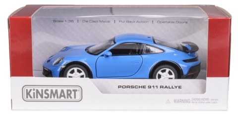 KT 5" Porsche 911 Rallye/blue 1:36