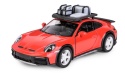 KT 5" Porsche 911 Rallye with Roof Rack/red 1:36