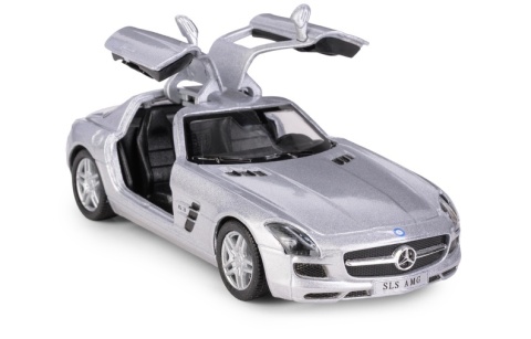 KT 5" Mercedes-Benz SLS AMG/silver 1:36