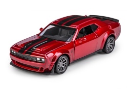 Model metalowy 2022 Dodge Challenger SRT Jailbreak MSZ czerwony pull-back