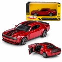 Model metalowy 2022 Dodge Challenger SRT Jailbreak MSZ czerwony pull-back
