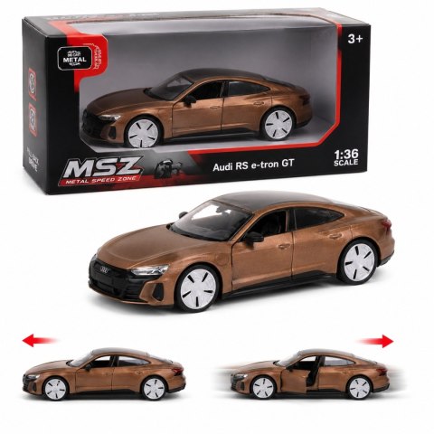 Model metalowy Audi RS e-tron GT MSZ brązowy pull-back