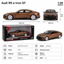 Model metalowy Audi RS e-tron GT MSZ brązowy pull-back