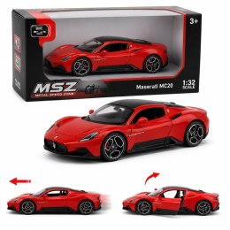 Model metalowy Maserati MC20 MSZ czerwony pull-back
