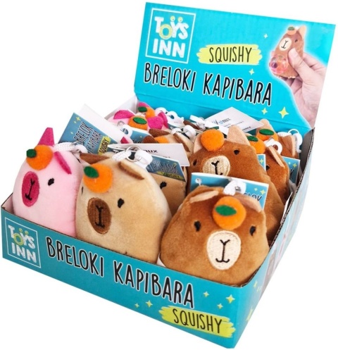 Brelok KAPIBARA SQUISHY
