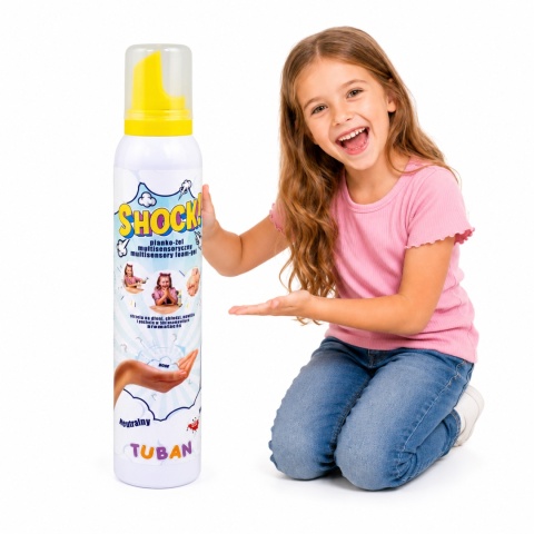 Pianko-żel multisensoryczny Tuban Shock! Neutralny 200 ml