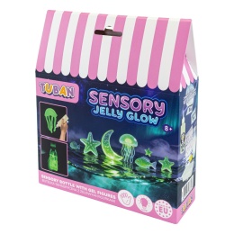 BUTELKA SENSORYCZNA Z ŻELOWYMI FIGURKAMI