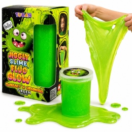 Jiggly Slime Tuban Fluo Glow zielony 430 g