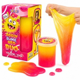 Jiggly Slime Tuban Neo Duo żółto-różowy 430 g