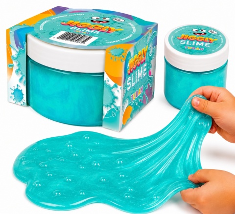 Jiggly Slime Tuban turkusowy perłowy 500 g