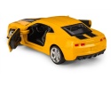 Model metalowy 2013 Chevrolet Camaro SS MSZ żółty pull-back