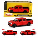Model metalowy 2022 Ford F-150 Lightning Platinum MSZ czerwony pull-back