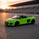 Model metalowy Audi R8 Spyder MSZ zielony pull-back