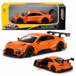 Model metalowy Audi RS 5 DTM MSZ pomarańczowy pull-back