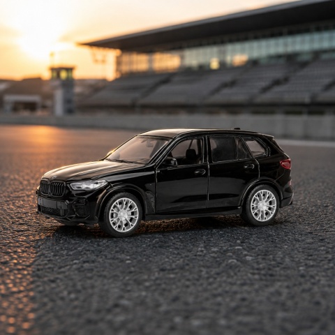 Model metalowy BMW X5M MSZ czarny pull-back
