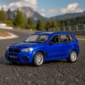 Model metalowy BMW X5M MSZ niebieski pull-back