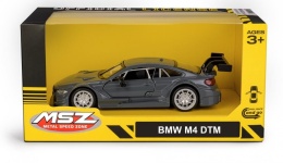 Model metalowy BMW M4 DTM MSZ szary pull-back
