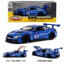 Model metalowy BMW M6 GT3 MSZ niebieski pull-back 1:32
