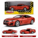 Model metalowy BMW M850i Coupe MSZ czerwony pull-back 1:32