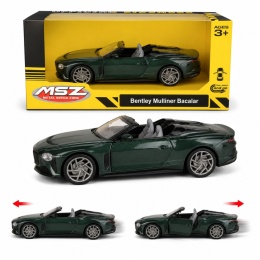 Model metalowy Bentley Mulliner Bacalar MSZ zielony ciemny pull-back