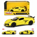Model metalowy Chevrolet Corvette C8 Z06 2024 MSZ żółty pull-back