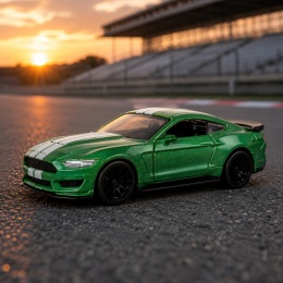 Model metalowy Ford Mustang Shelby GT350 MSZ zielony pull-back