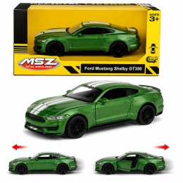 Model metalowy Ford Mustang Shelby GT350 MSZ zielony pull-back