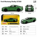 Model metalowy Ford Mustang Shelby GT350 MSZ zielony pull-back
