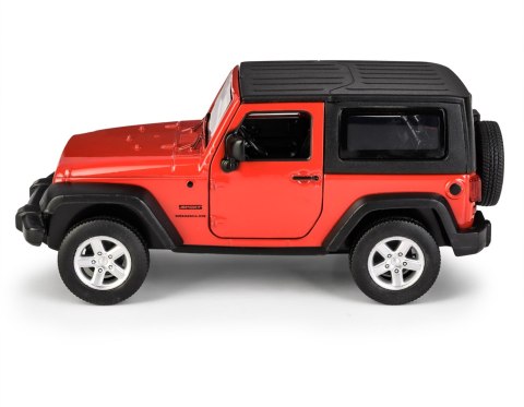 Model metalowy Jeep Wrangler MSZ czerwony pull-back
