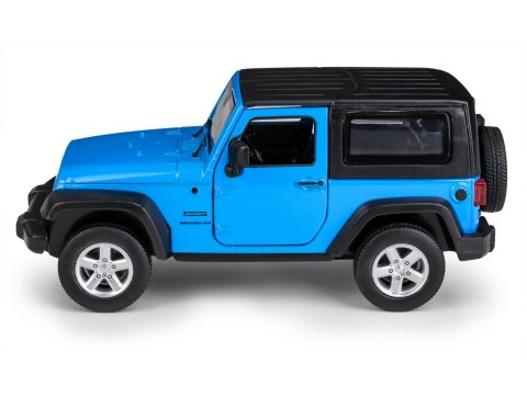 Model metalowy Jeep Wrangler MSZ niebieski pull-back