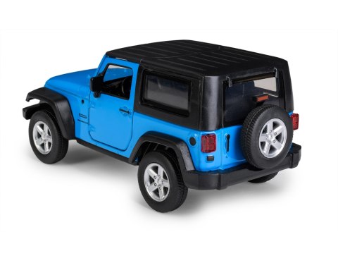 Model metalowy Jeep Wrangler MSZ niebieski pull-back