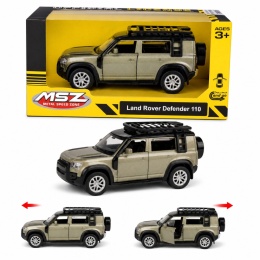 Model metalowy Land Rover Defender 110 MSZ zielony pull-back