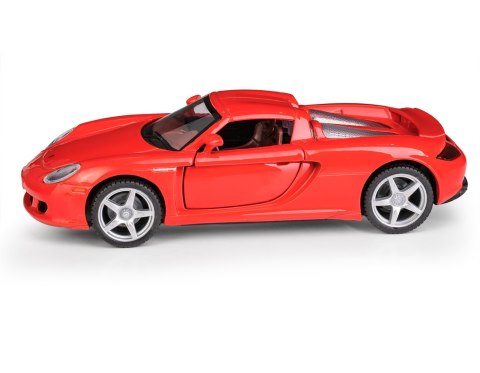 Model metalowy Porsche Carrera GT MSZ czerwony pull-back