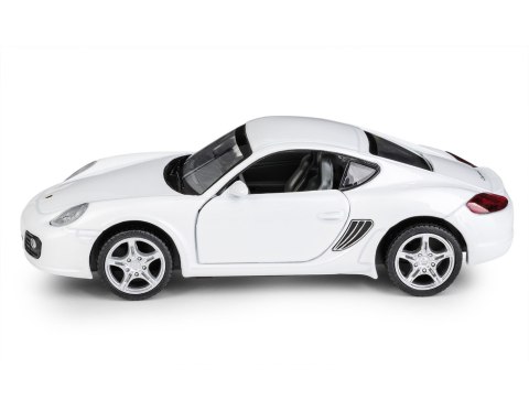 Model metalowy Porsche Cayman S MSZ biały pull-back
