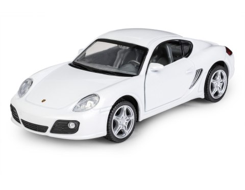 Model metalowy Porsche Cayman S MSZ biały pull-back