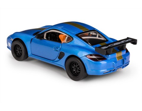 Model metalowy Porsche Cayman S MSZ niebieski pull-back