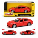 Model metalowy Porsche Panamera S MSZ czerwony pull-back 1:36