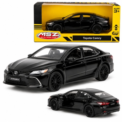 Model metalowy Toyota Camry MSZ czarny pull-back